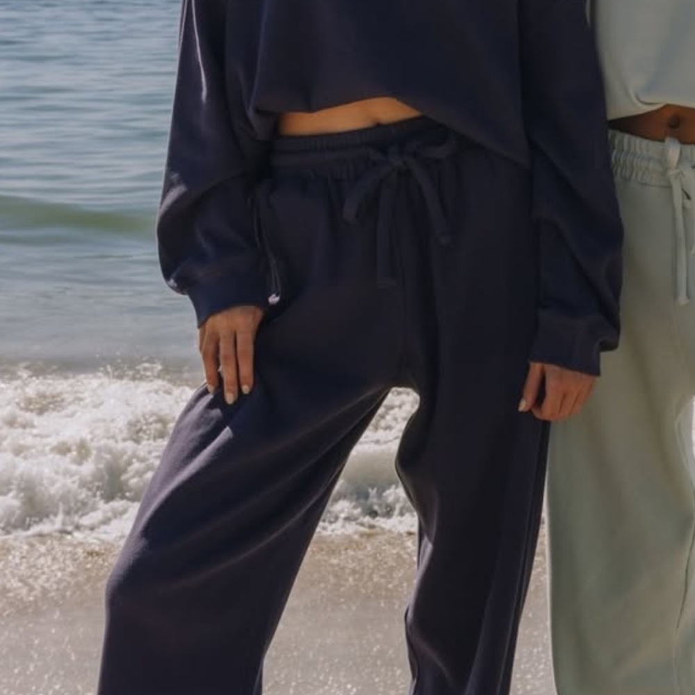 Daily Drills Oversized Thermal Set Navy